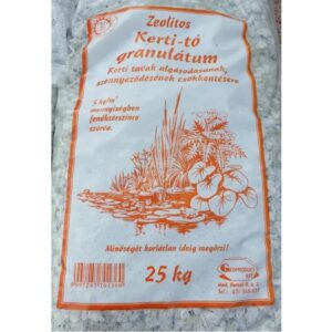Zeolitos kerti tó granulátum 10-30mm zsákos 25kg